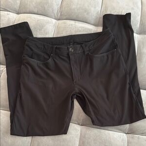 LuluLemon Men’s Classic Black Trousers size 32